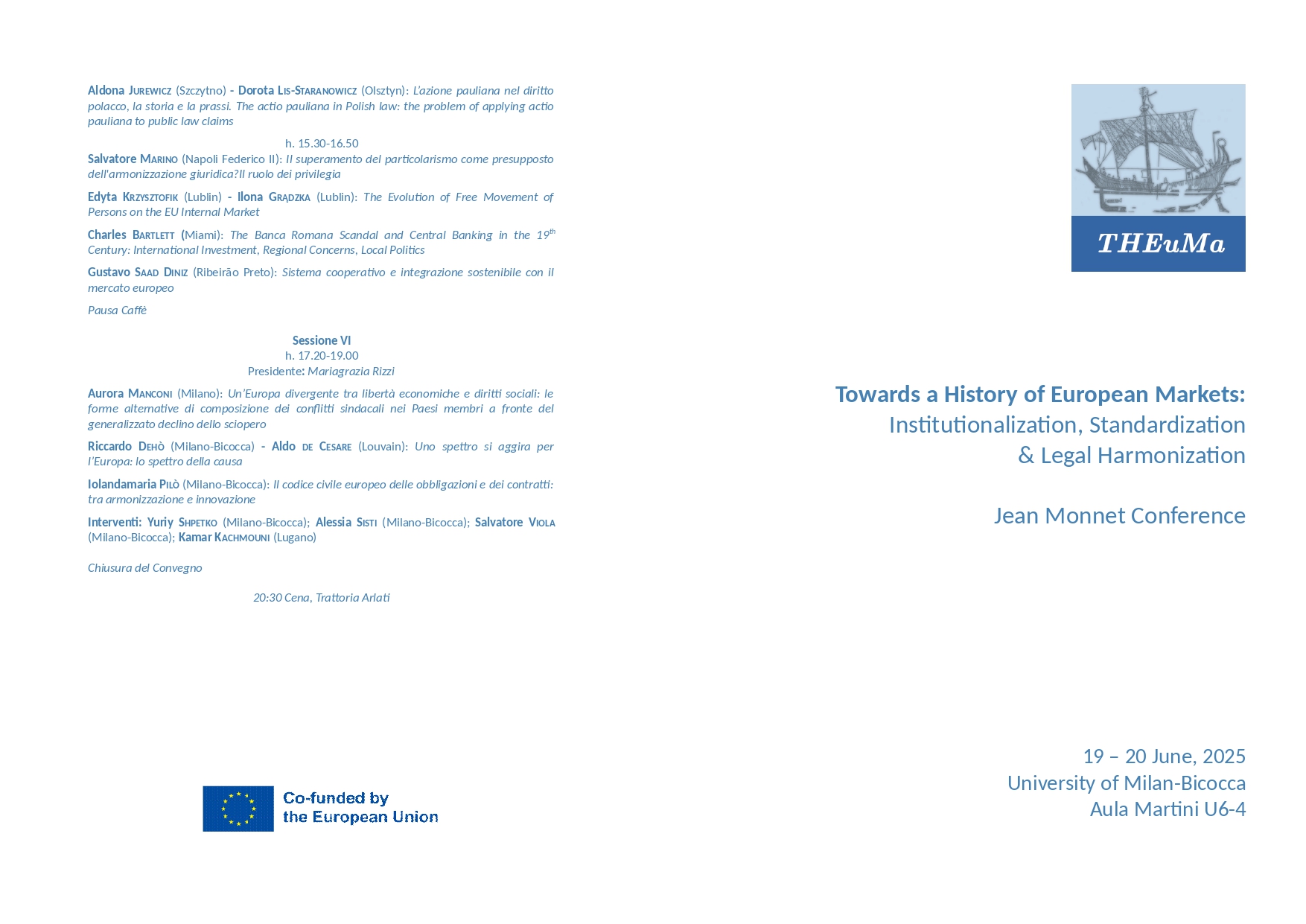 Download the THEuMa 2025 Program